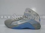 Nike Hyperdunk Basketball Shoes in gray/blue/white