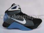 Nike Hyperdunk Basketball Shoes in black/blue