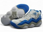 Adidas Kobe Crazy 8 Basketball Shoes in blue/white
